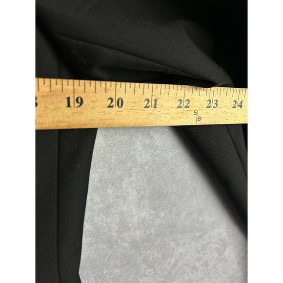 J Crew Super 120s Black Wool Blend Blazer Jacket Women's Size 12‎ - Picture 7 of 8